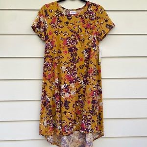 LuLaRoe Disney Minnie Mouse dress Carly XS fall colors